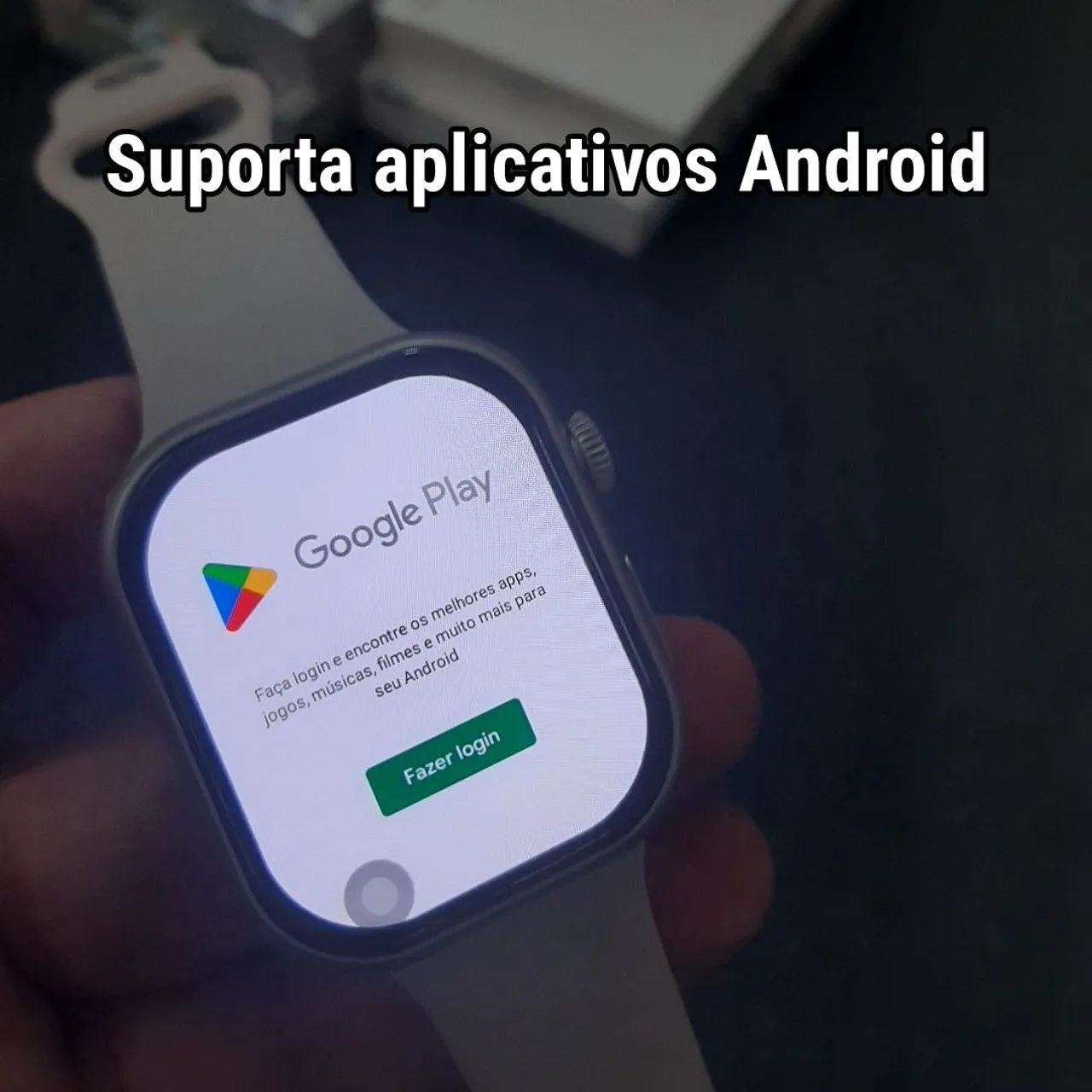 Relógio Smartwatch Android com chip e câmera - Foto 3