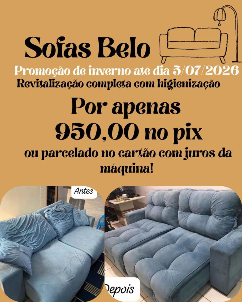 REFORMA SOFÁ POLTRONAS
