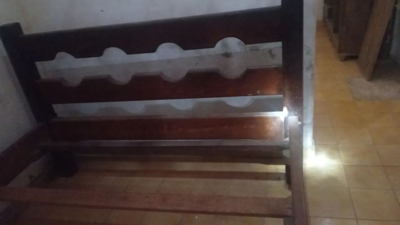 Cama de casal madeira pura  - Foto 5
