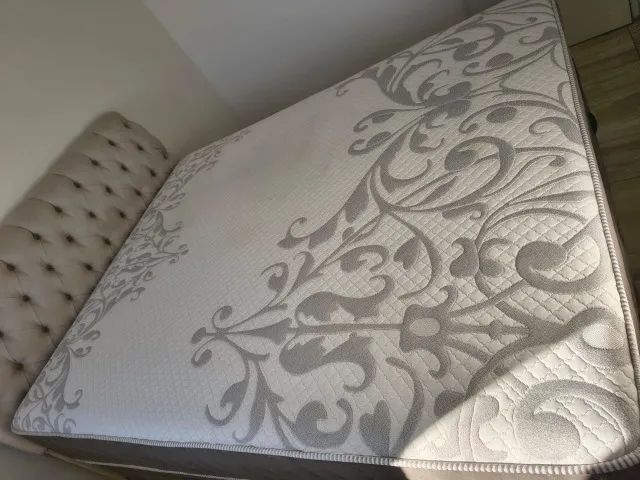 Cama Box Queen com Baú e Cabeceira - Foto 3