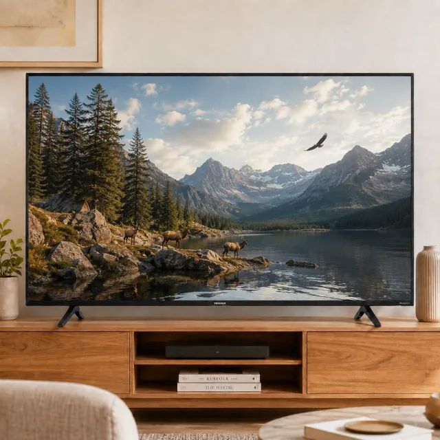 Smart TV Toshiba 50" 4K DLED VIDAA Nova Lacrada - Foto 3