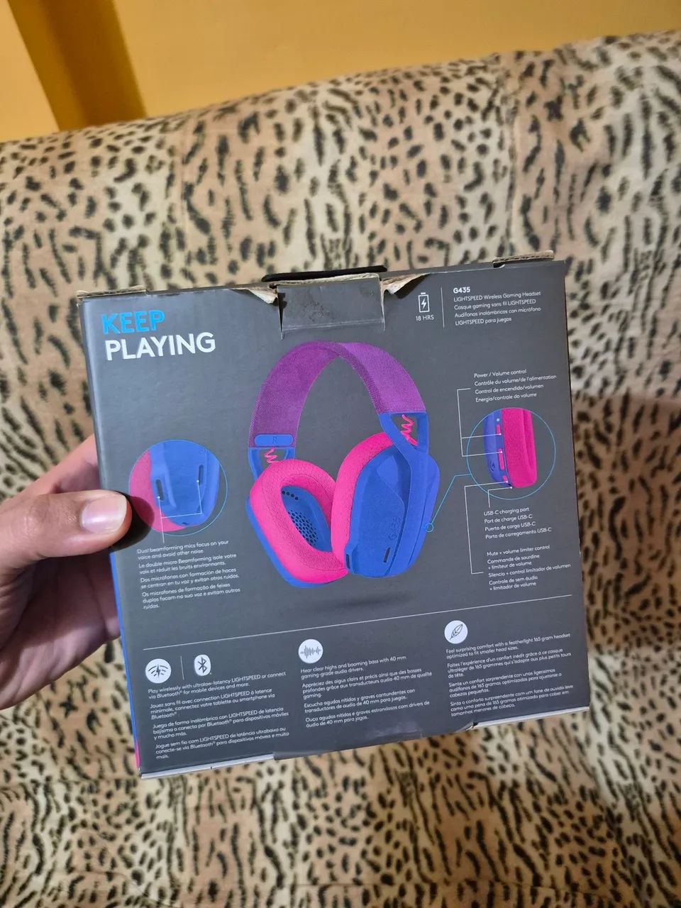 headset Logitech g435  - Foto 4