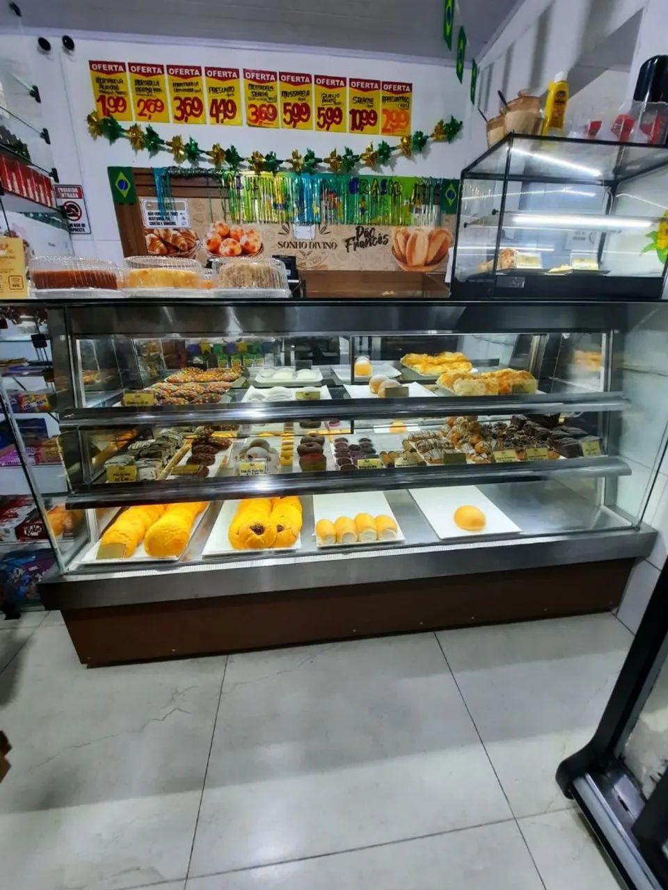 Vitrine de doces . Para padaria  - Foto 2