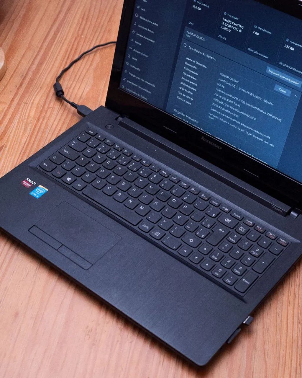 Notebook Lenovo Placa de Vídeo 2gb - Foto 4