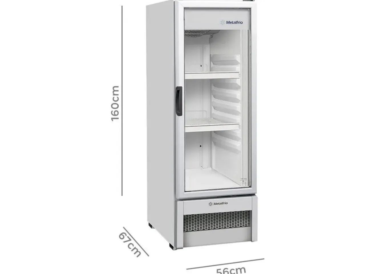 Geladeira MetalFrio vb25r - 235 litros  - Foto 2