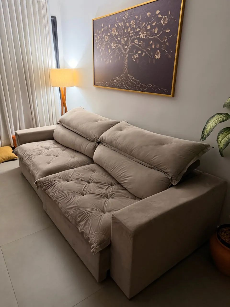 Sofá reclinável 2,90 - Foto 3