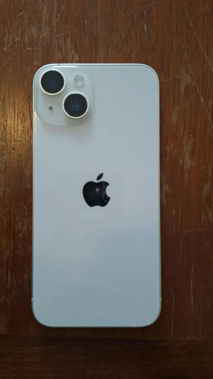  iPhone 14 - 128GB - Branco - Excelente Estado - Foto 3