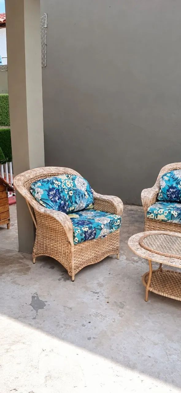 Conjunto sofá p/ área externa. NÃO FAÇO ENTREGA! - Foto 3