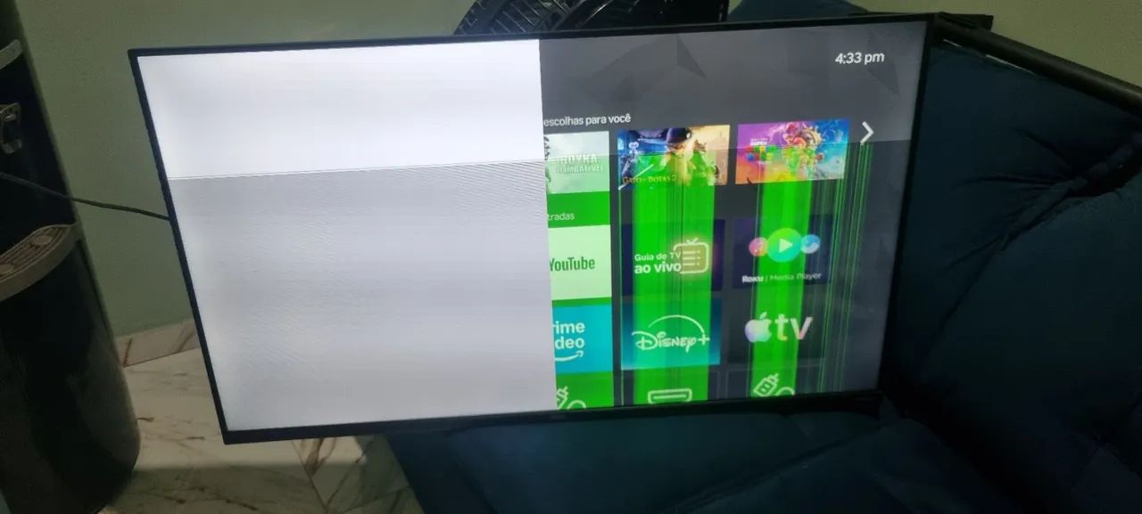 Smart tv AOC 43 polegadas, COM DEFEITO  - Foto 2