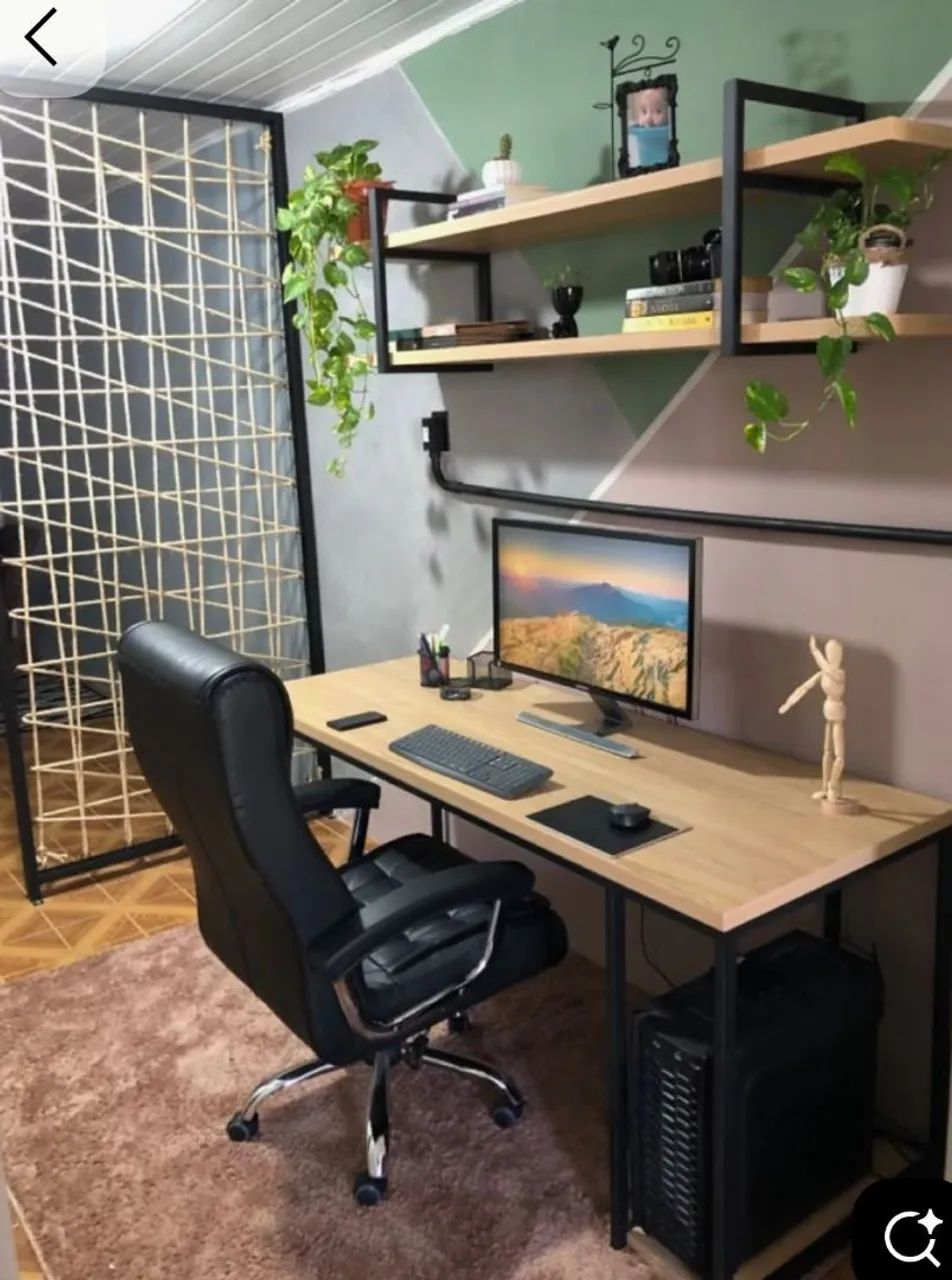 Mesa industrial para escritório  - Foto 4
