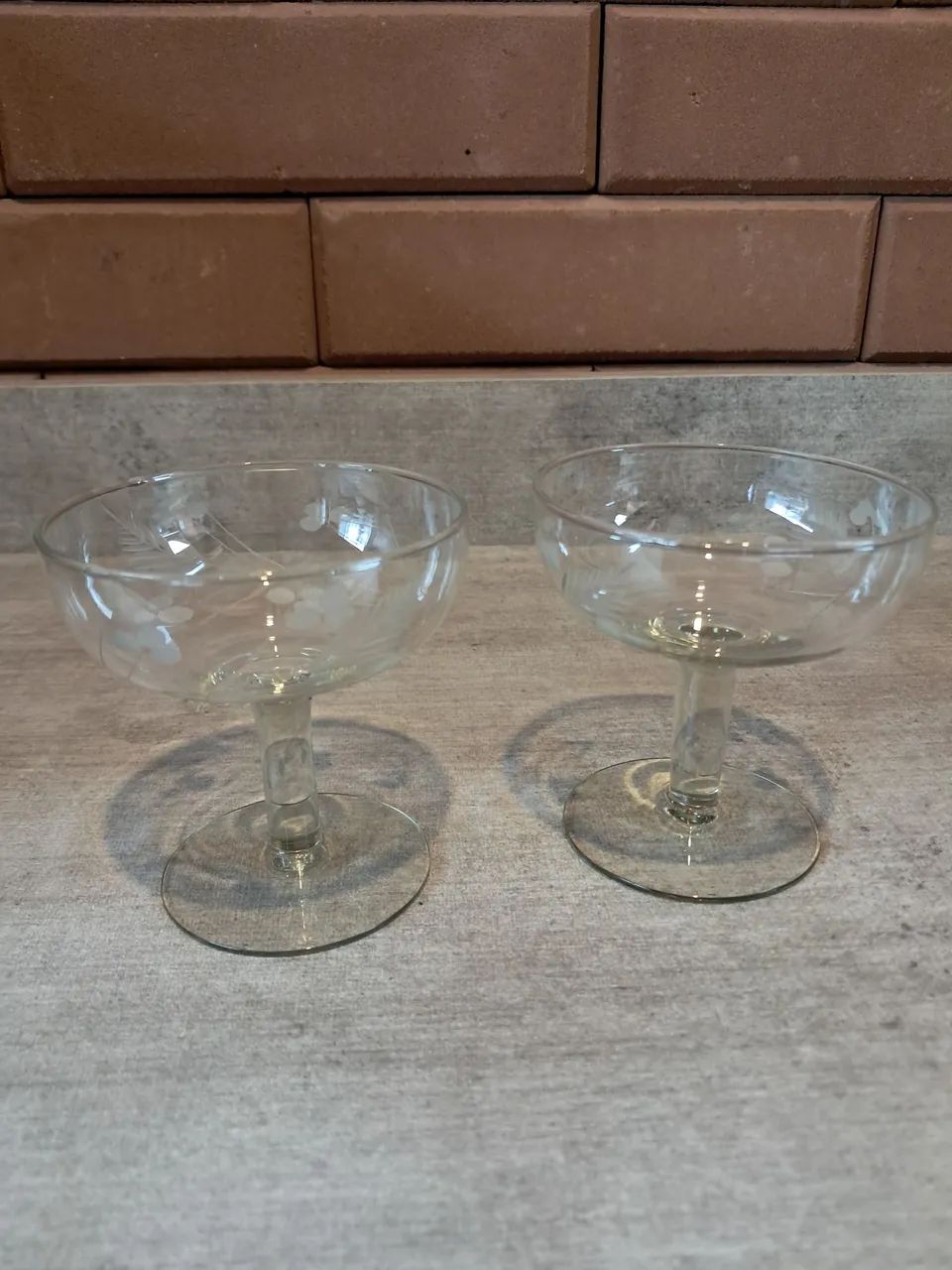 TAÇAS CHAMPANHE VINTAGE