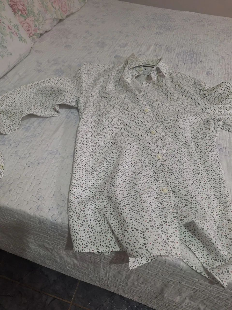Camisa zara manga comprida  - Foto 4