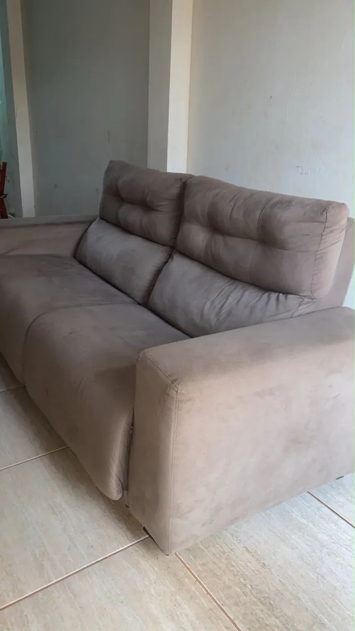 SOFÁ 2 LUGARES SEMI NOVO por R$ 350,00