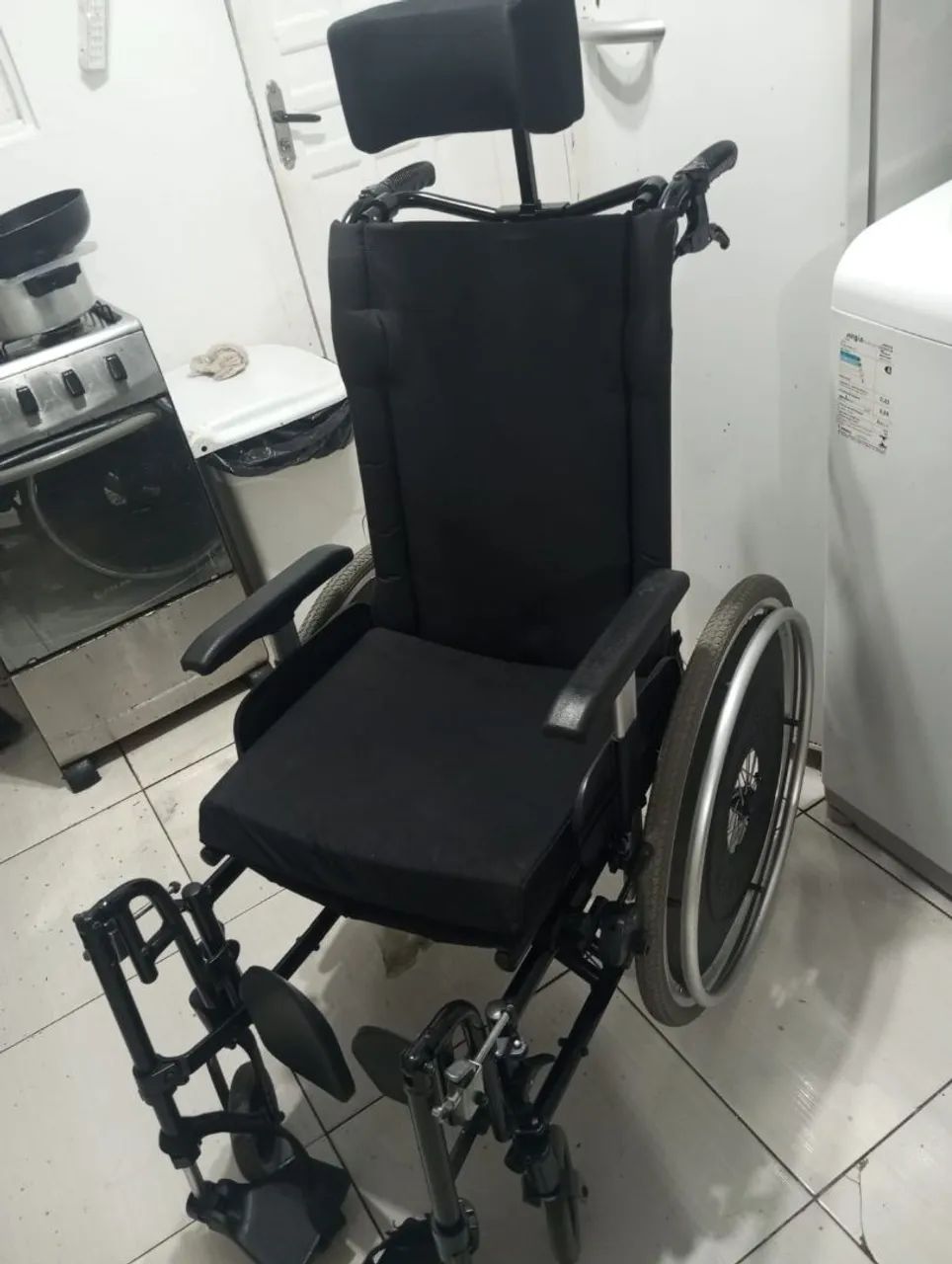 !!! Cadeira de rodas nova !!! - Foto 4