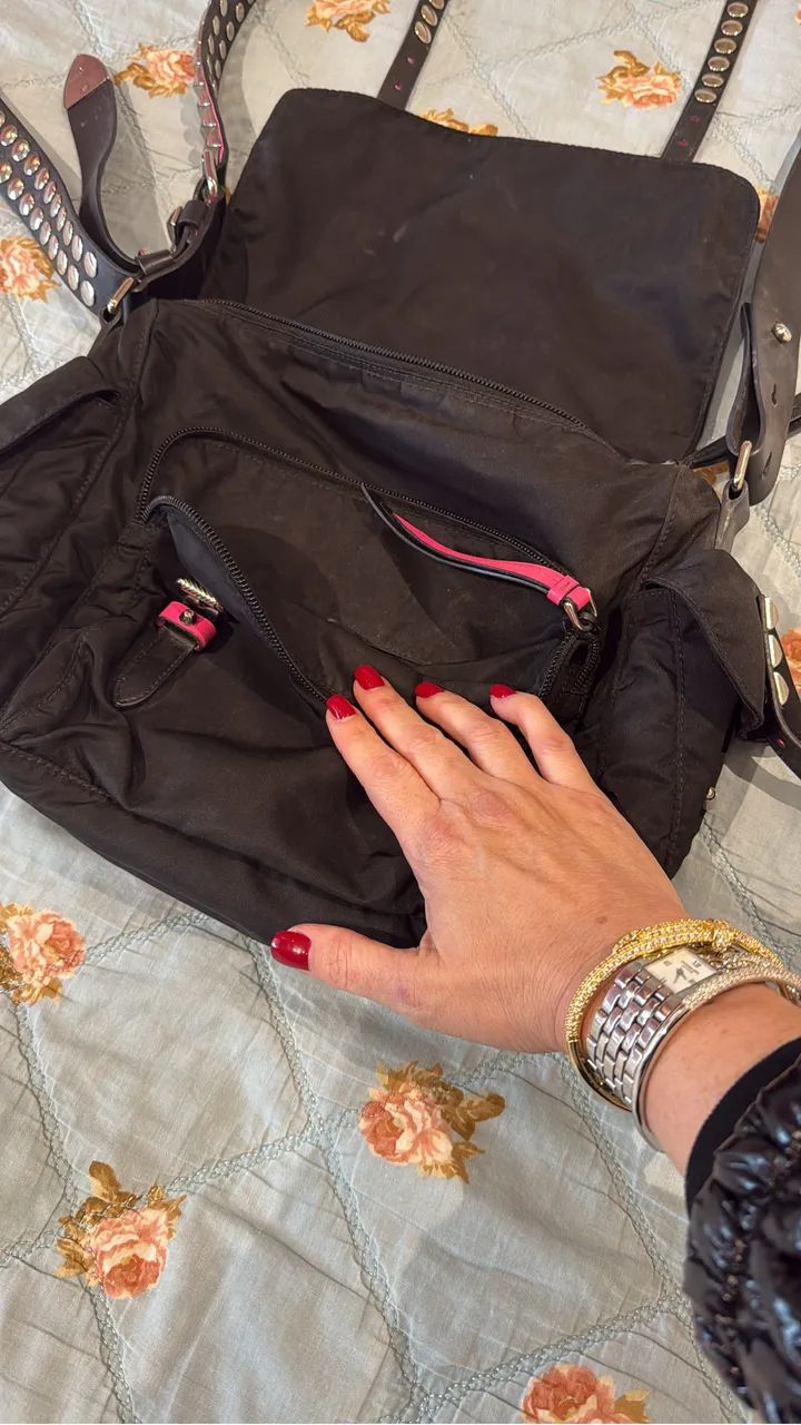 Bolsa Prada original maravilhosa - Foto 2