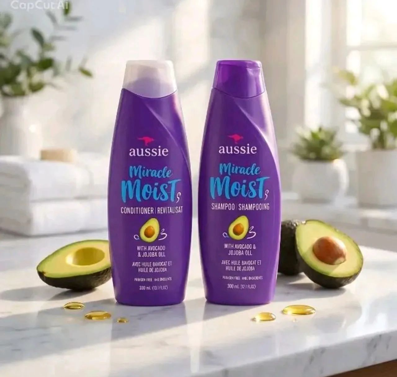 Kit shampoo e condicionador Aussie 350ml cada