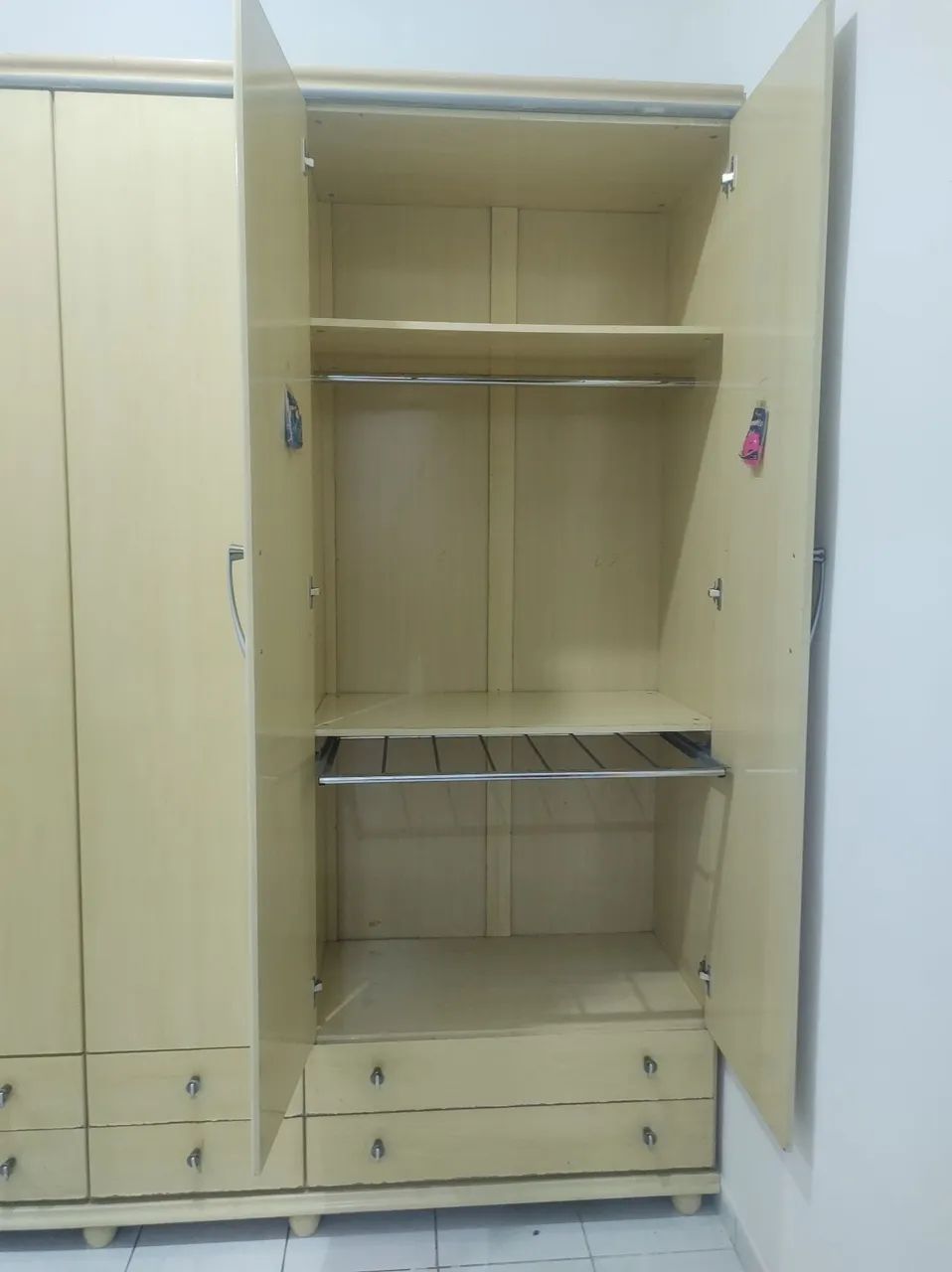 Vendo guarda roupa e cama  - Foto 3