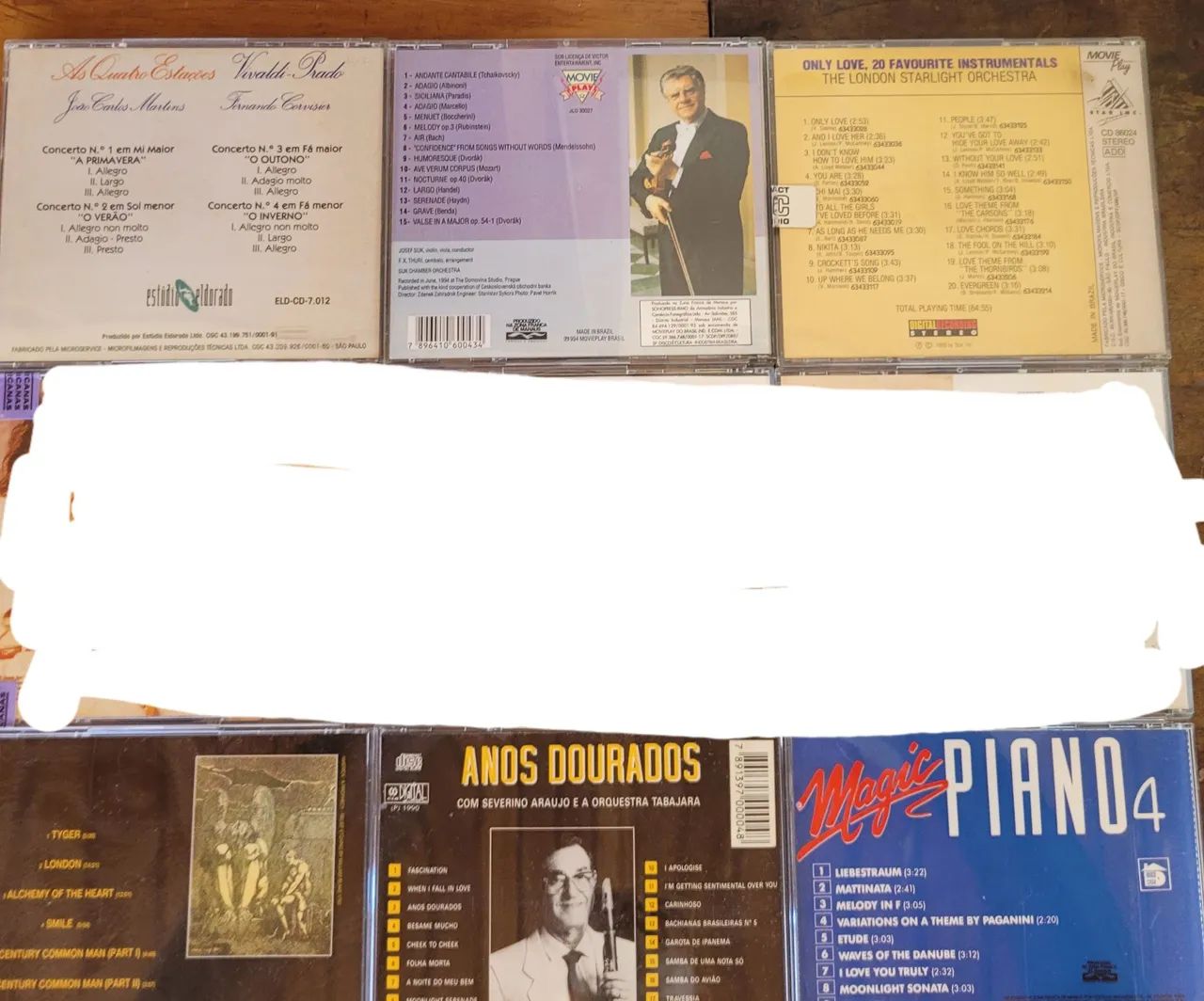 Cd Vivaldi, Rick Wakeman, Piano, Violinos, Earth Windfi - Foto 2