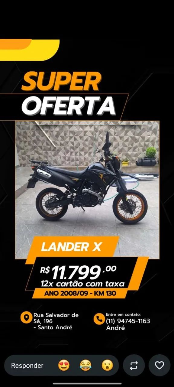 Lander X edição limitada 