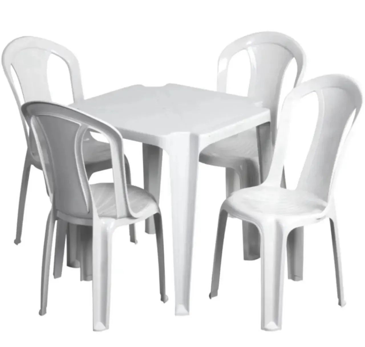 Conjunto de Mesa e Cadeiras de plásticos - Foto 3