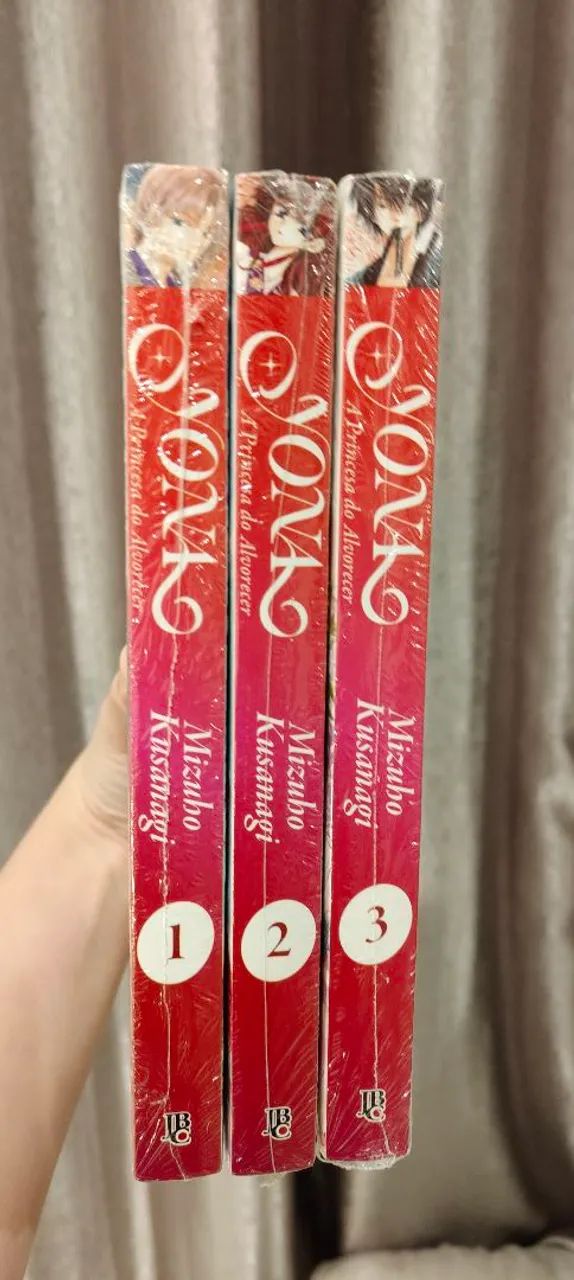Manga yona a princesa do alvorecer volumes 1 ao 3 jbc - Foto 2