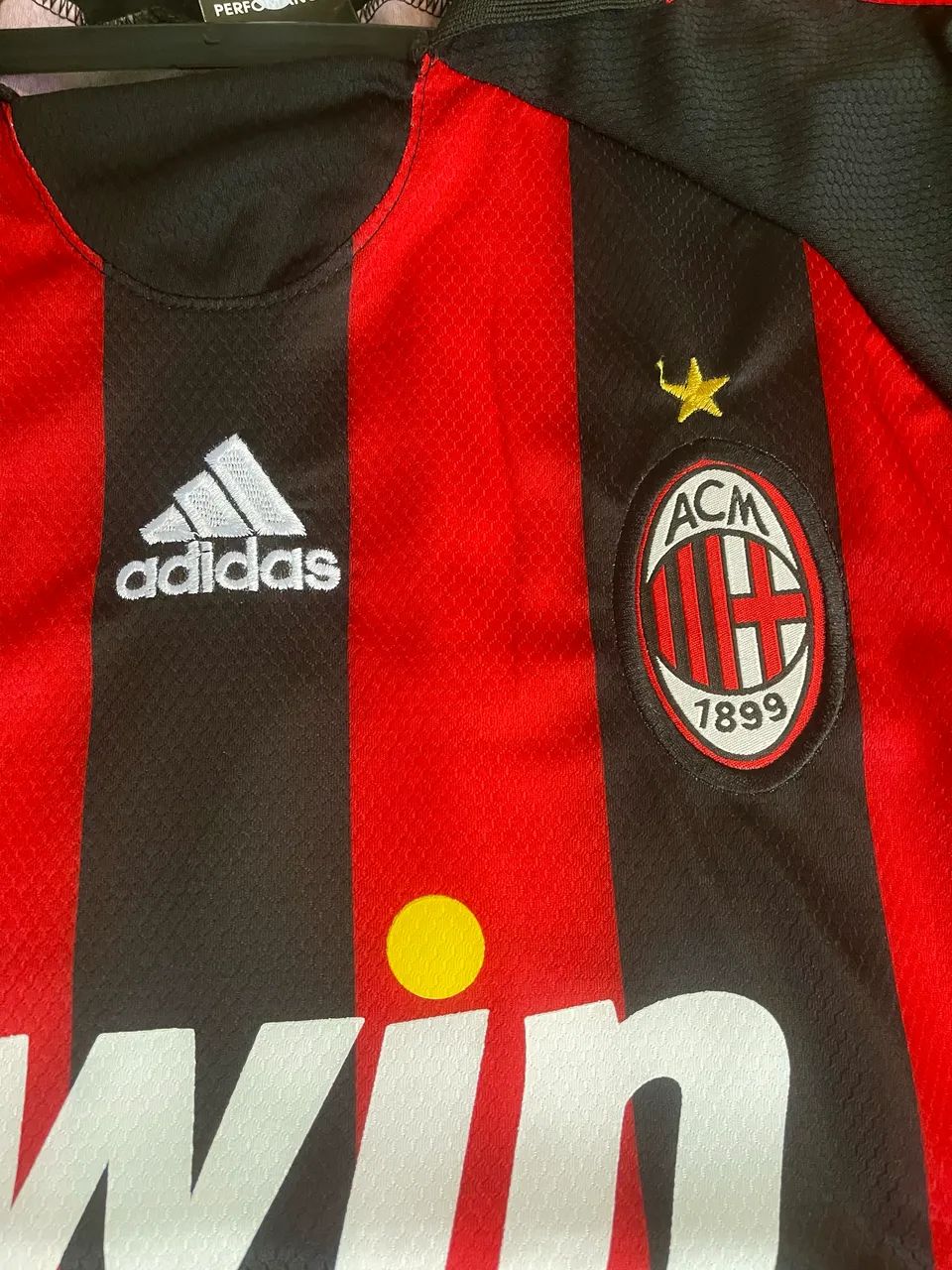 Camisa retrô Milan 2007 Kaká 22 - Foto 3