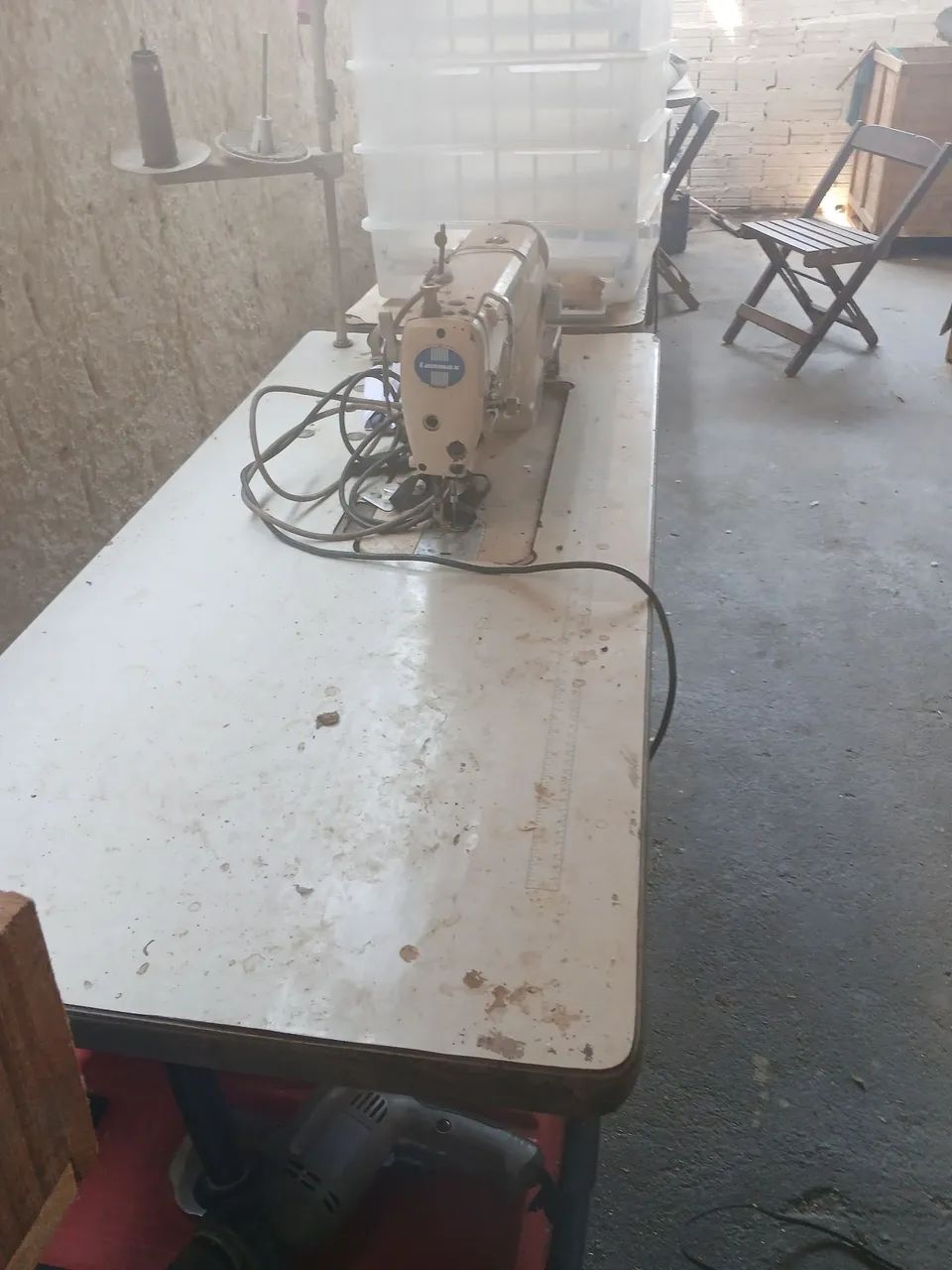 Vende se máquina de costura reta industrial lanmaxa - Foto 2