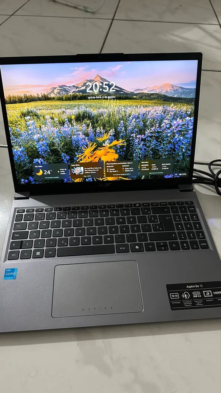 Notebook Acer - Mto novo e Barato p/ sair Logo