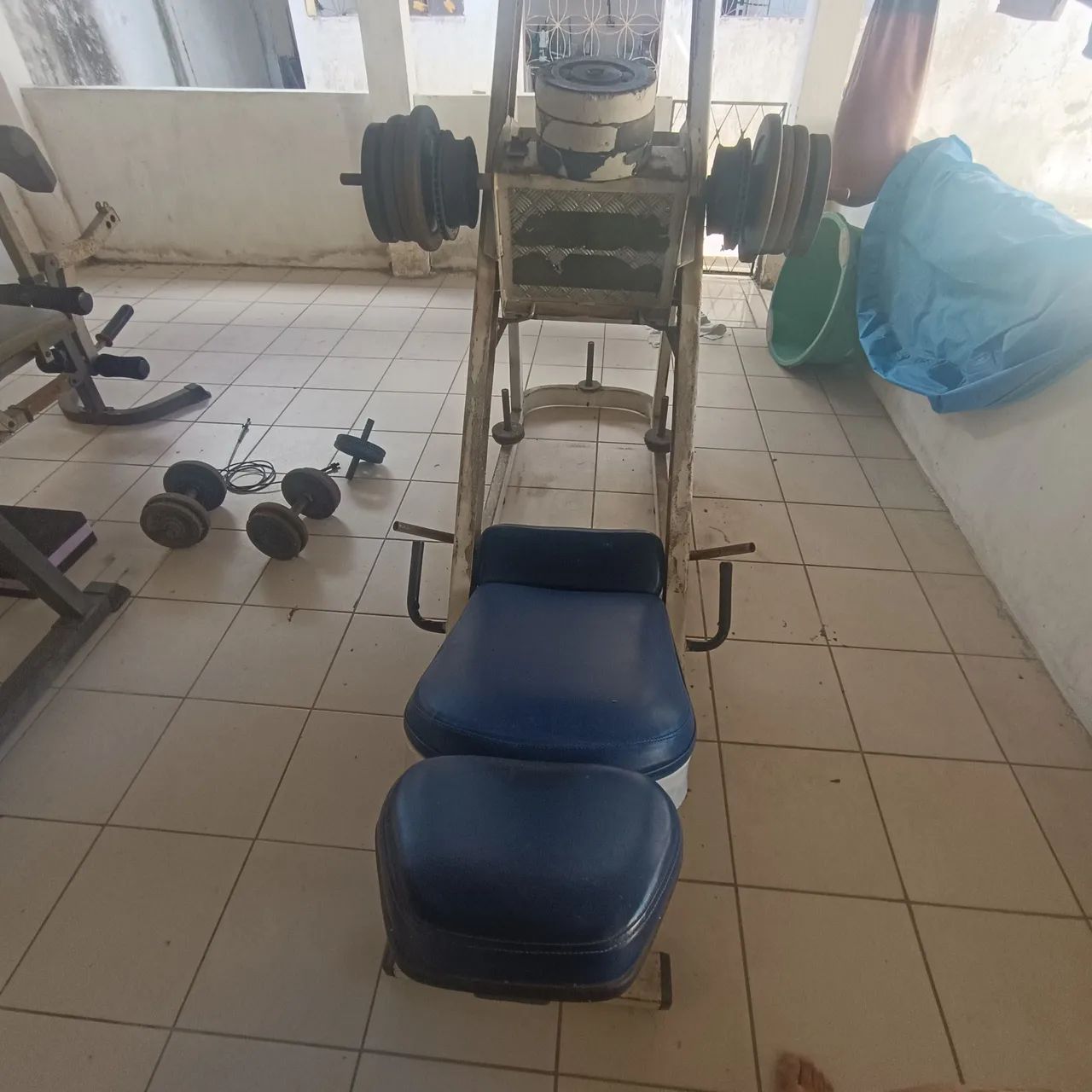 estação de treinamento + Leg press  - Foto 5