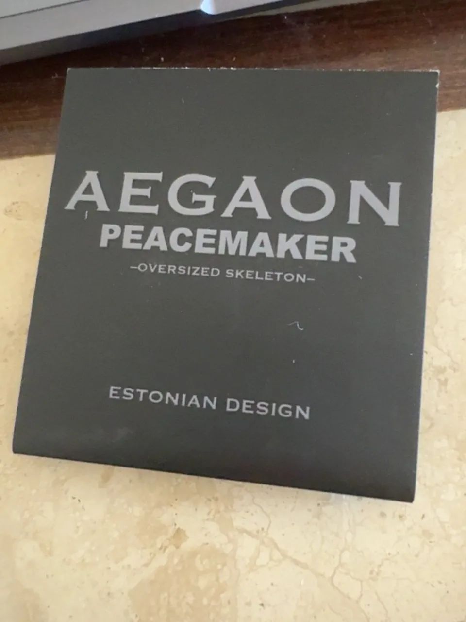 Relógio AEGAON Peacemaker Skeleton Original - Foto 4