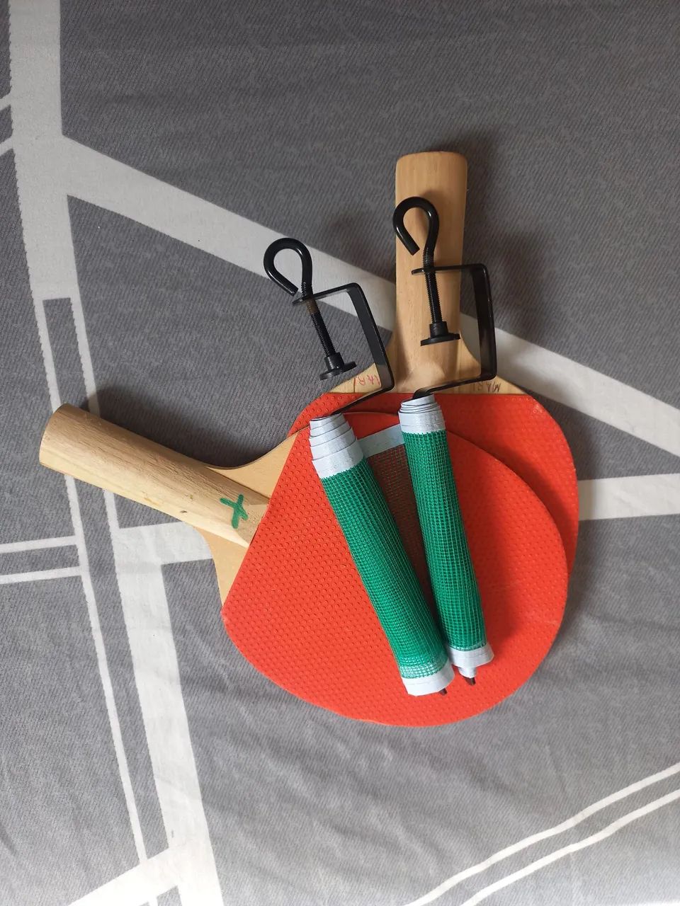 Raquetes e rede tênis de mesa - Foto 3