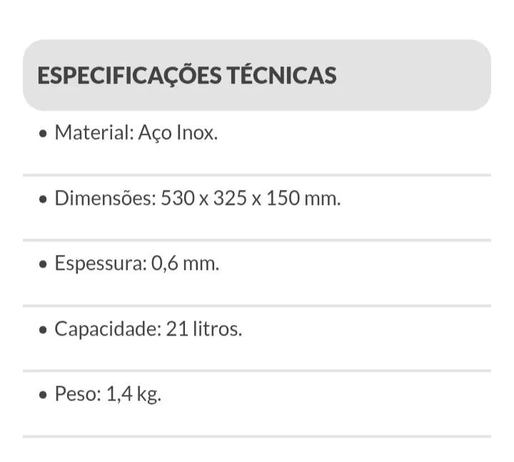Vendo Cubas de Inox par a Açaíteria  - Foto 2