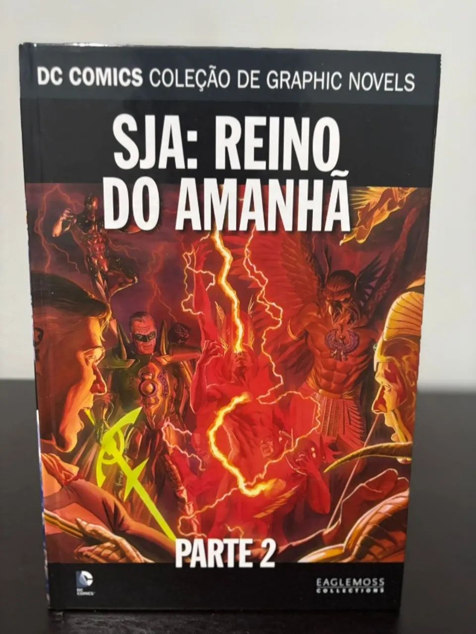 SJA - Reino do Amanhã Parte 1 e 2 Eaglemoss DC Comics HQ - Foto 2