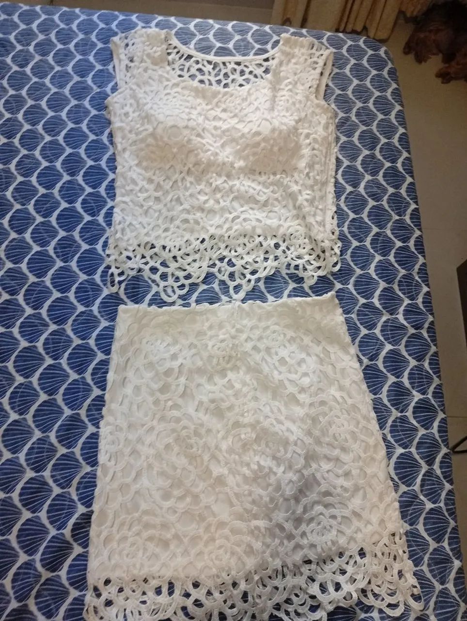 Conjunto elegante branco - Foto 2