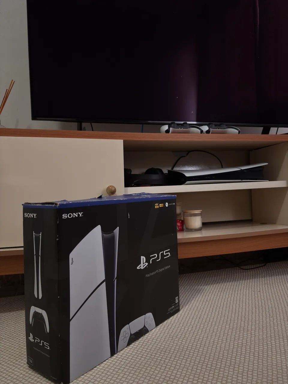 Vendo televisão Samsung Oled + PS5 slim  - Foto 3