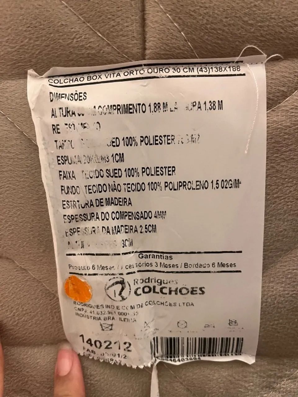 cama ortopédica 