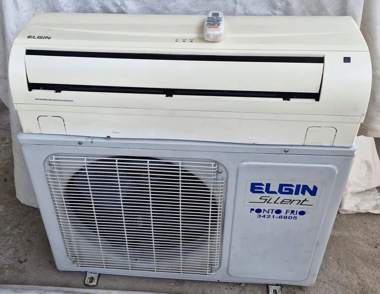 Ar Condicionado  Split - ELGIN  9.000 BTUS - Usado - Foto 2