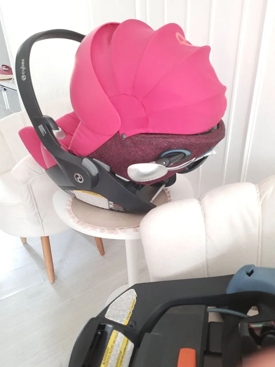 Bebê conforto cybex cloud Q com sensor safe side e base isofix  - Foto 4