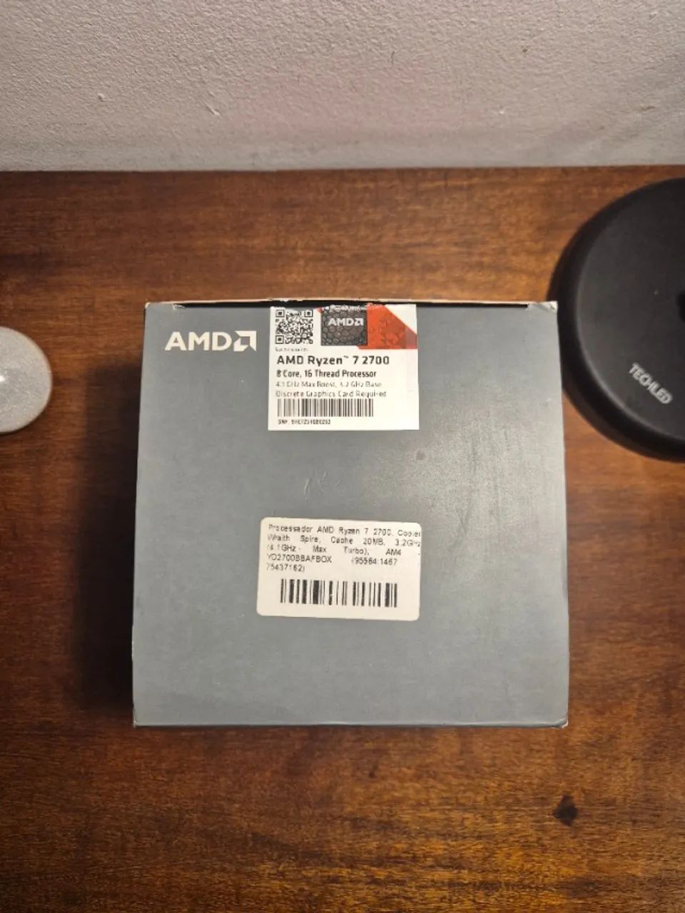 Processador AMD Ryzen 7 2700 4.1GHz com 8 núcleos e 16 Threads Socket AM4 Cooler Box RGB - Foto 4