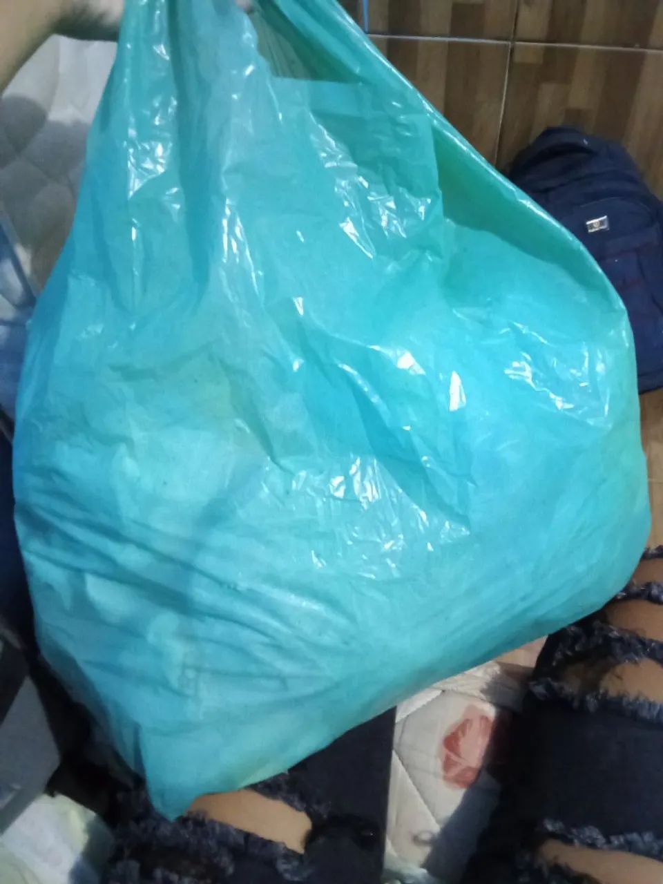 Sacola de roupa de bebê (MENINO)
