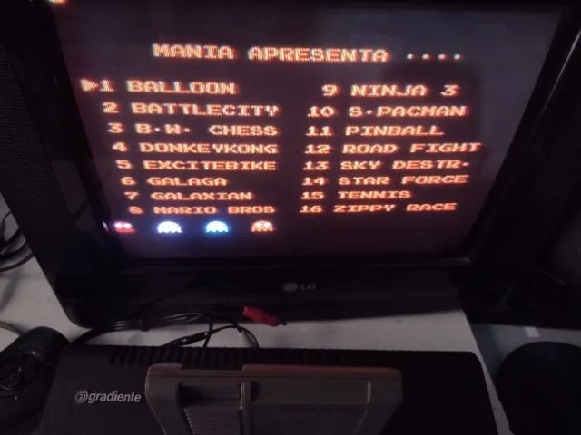 Cartucho Com 16 Jogos Para Nes Nintendinho - Foto 4