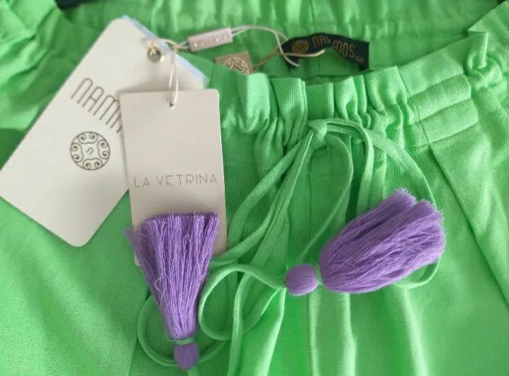 CALÇA PANTALONA ELIS, MARCA NAMMOS. NOVA! - Foto 5
