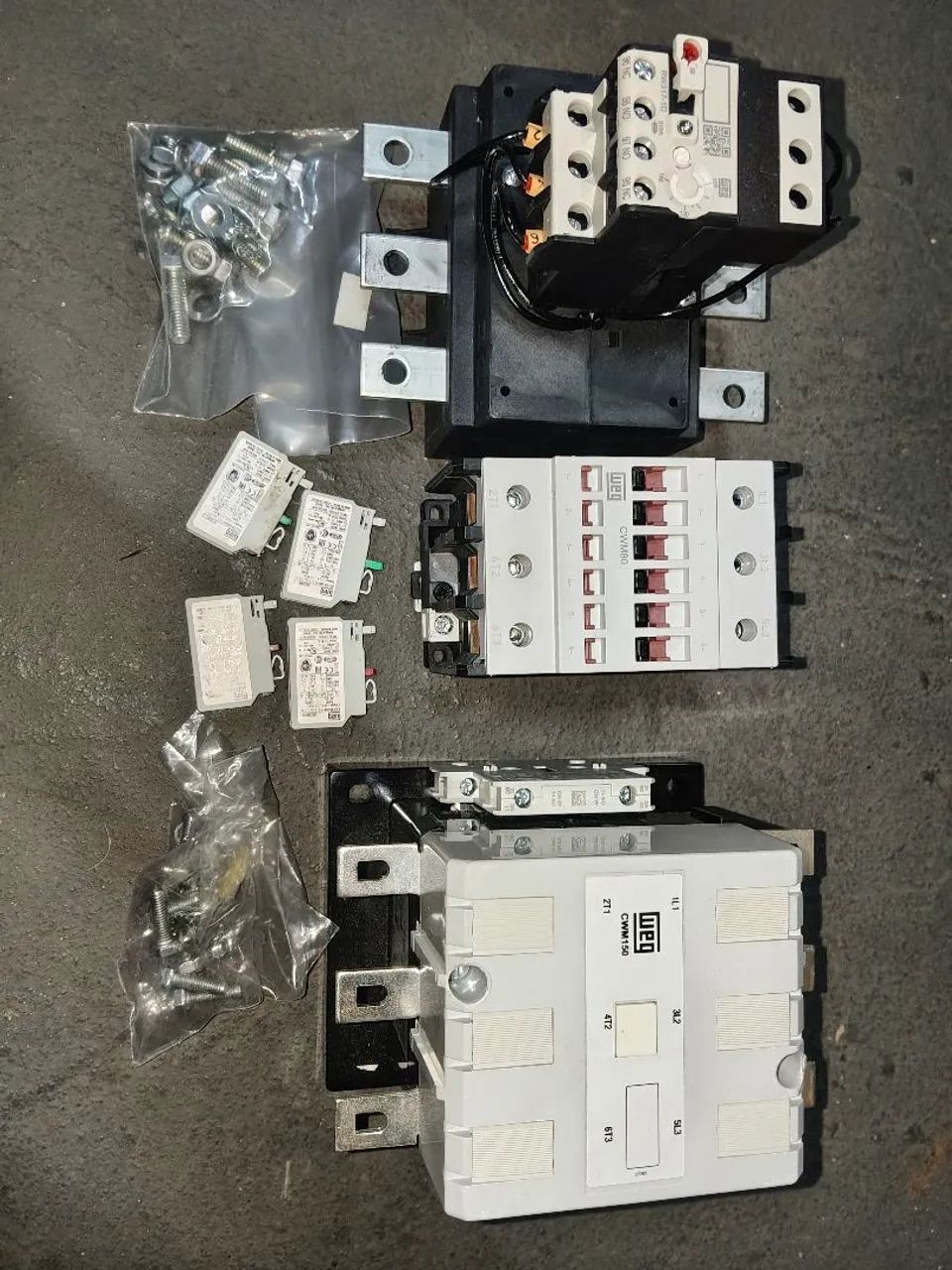 Kit de contatoras novas sem uso - Foto 6