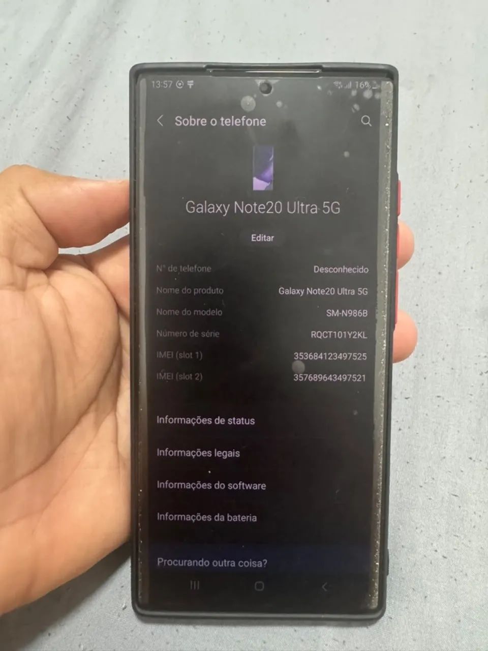 Not 20 ultra 5g - Foto 2