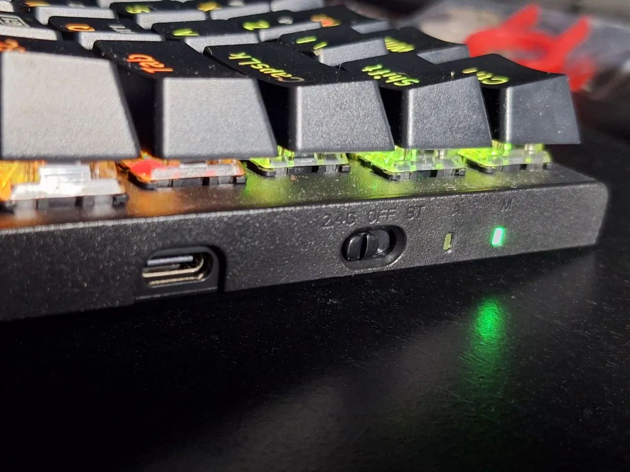 Teclado mecânico Redragon Ryze Pro - TRI-MODE  - Foto 3