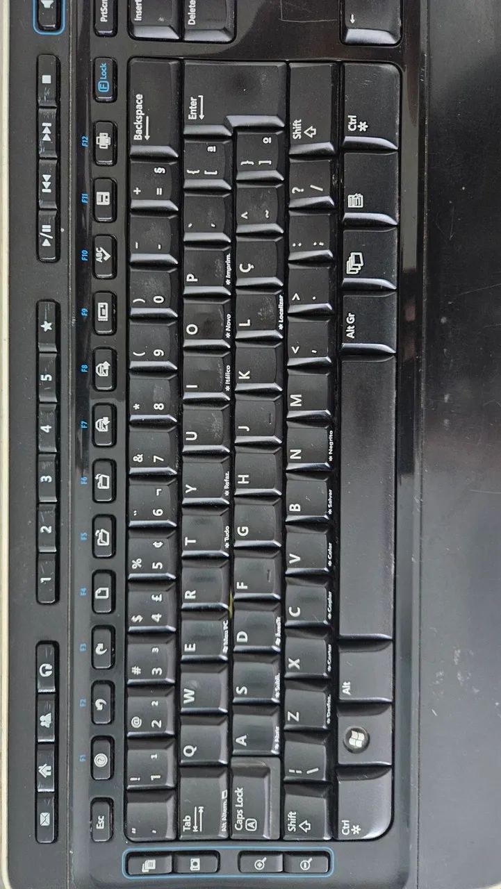 Teclado Microsoft preto  - Foto 4
