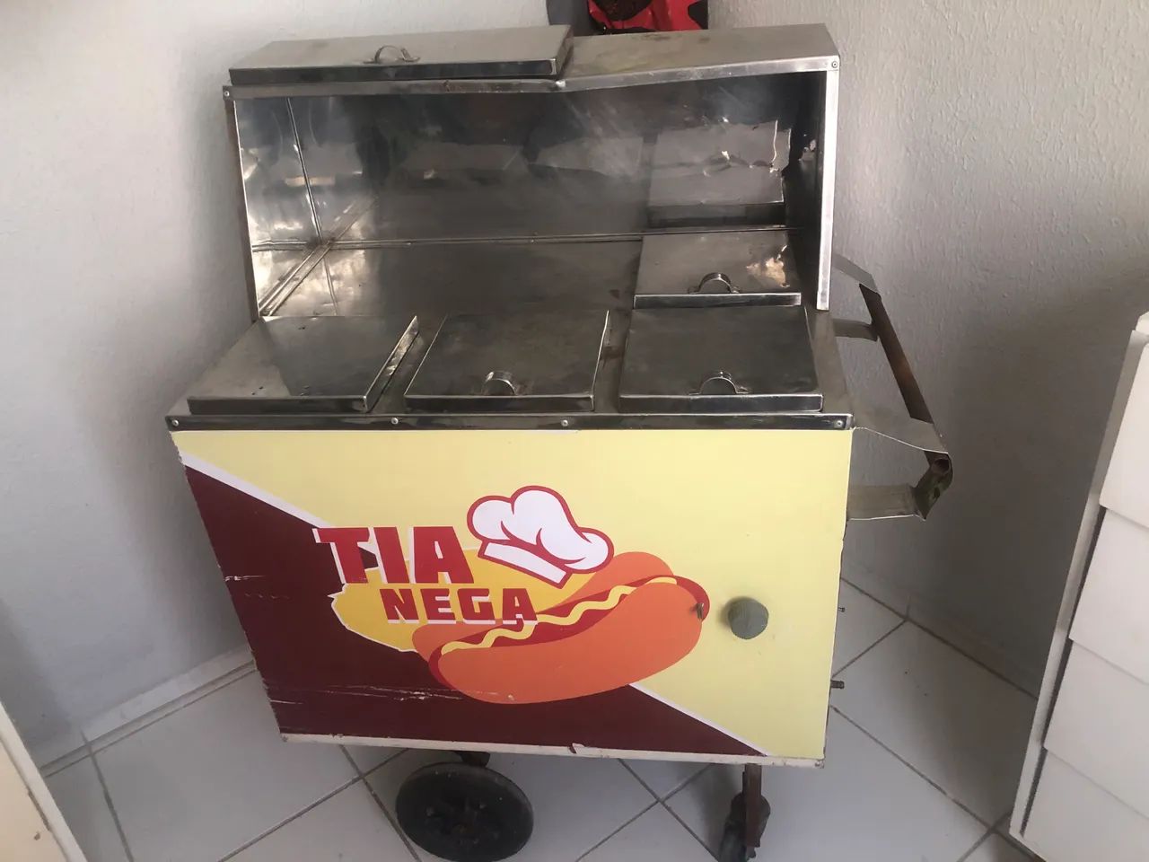 Carinho de lanche 
