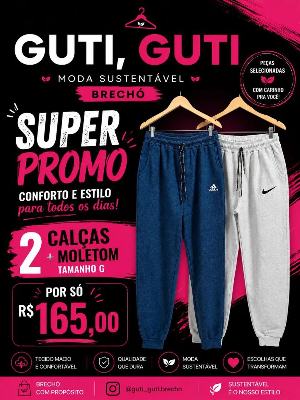 Calça 02 por 