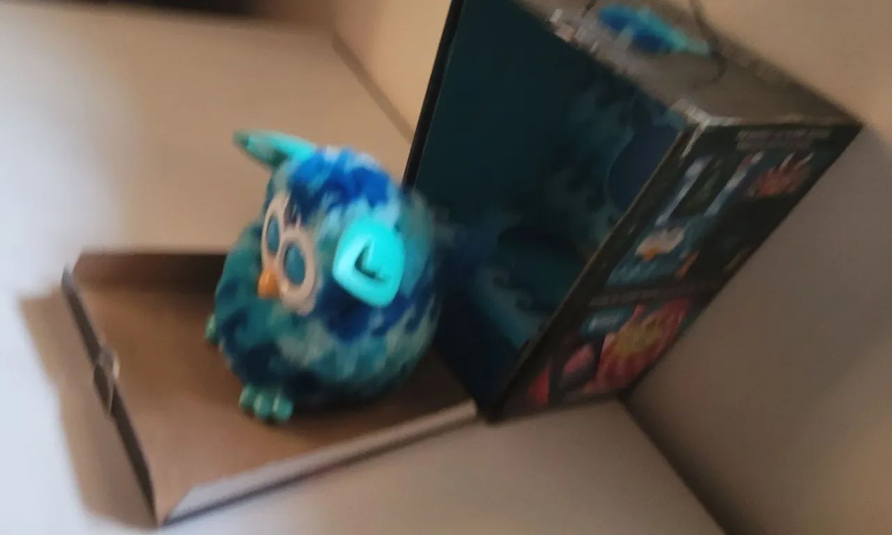 Furby boom azul completo - Foto 4