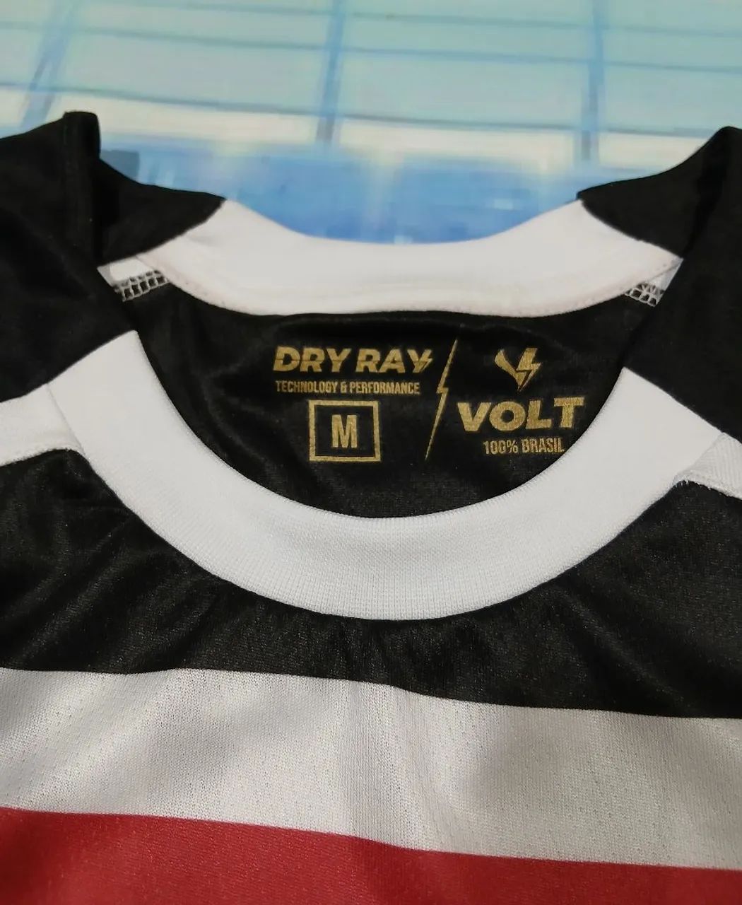 Camisa do Santa Cruz 2025 Volt #6 de jogo Tamanho M perfeita  - Foto 6